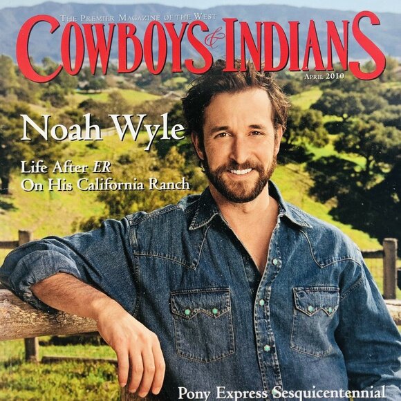 Cowbosy & Indians Other - Cowboys & Indians Magazine Noah Wyle Life After ER Kansas City Barbecue